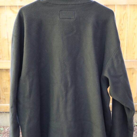 REI Jacket Mens XL Black Polartec Fleece Full Zip Up Vintage - Picture 2 of 5